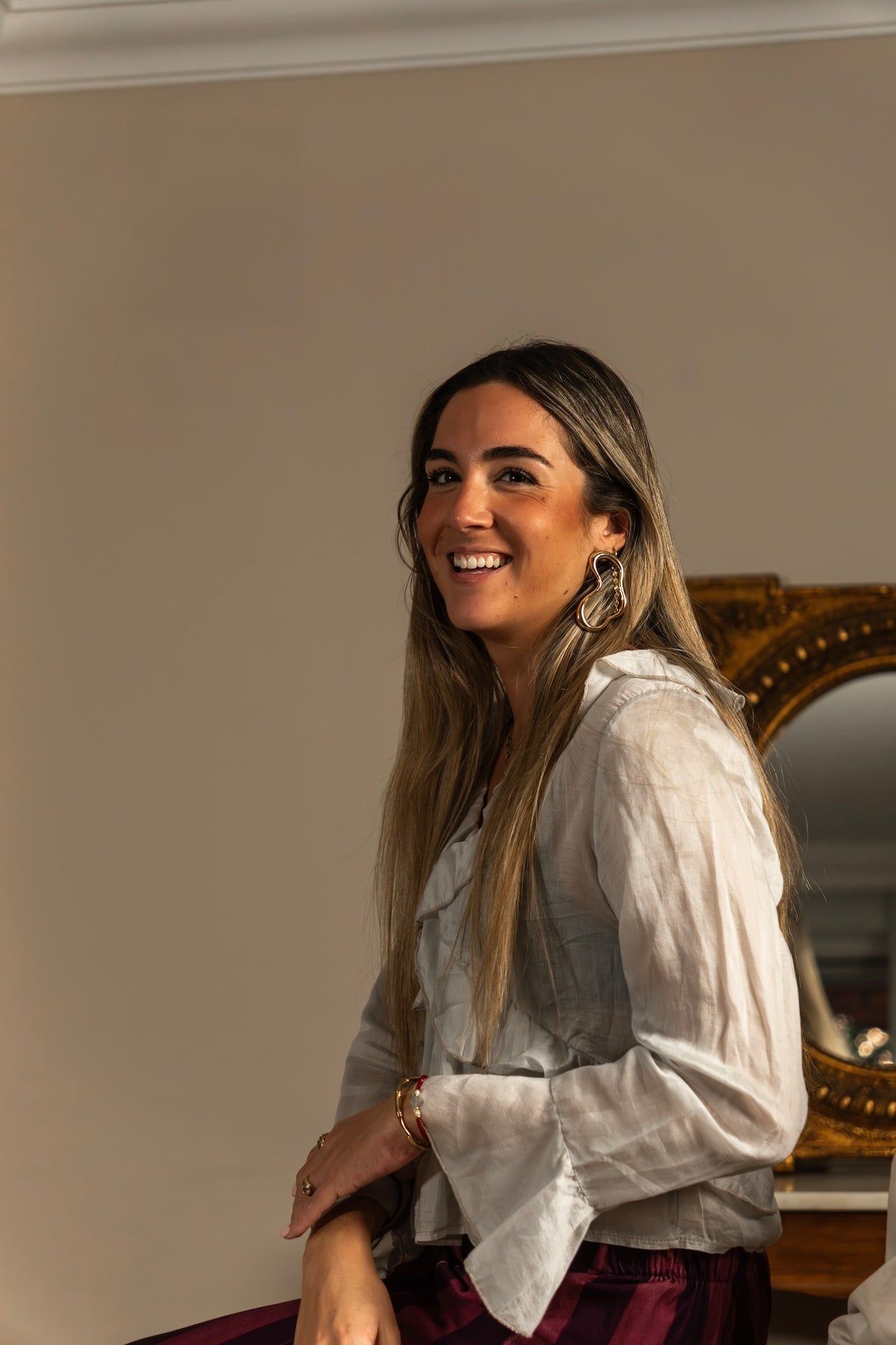 Pendientes Dorados Abstractos